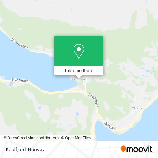 Kaldfjord map