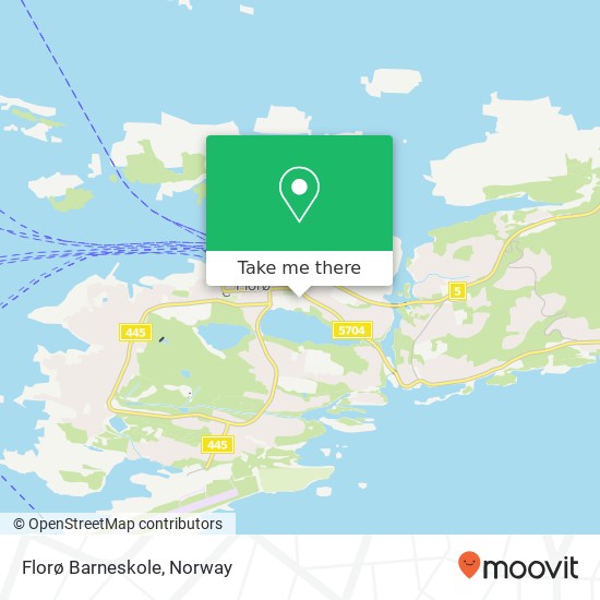 Florø Barneskole map