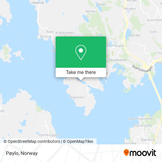 Pøylo map