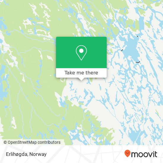 Erlihøgda map