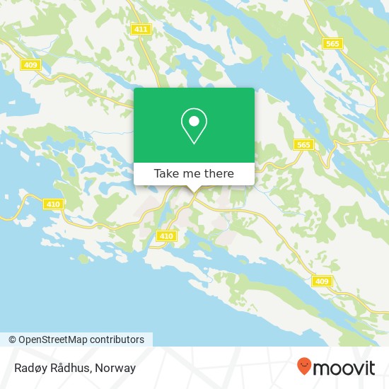Radøy Rådhus map