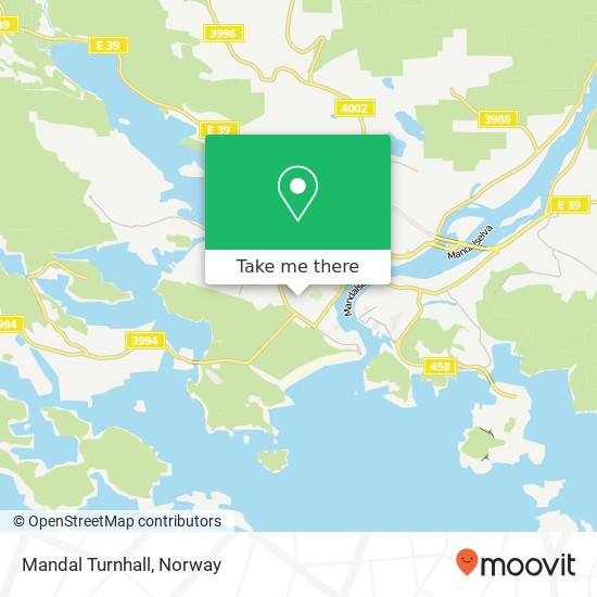 Mandal Turnhall map