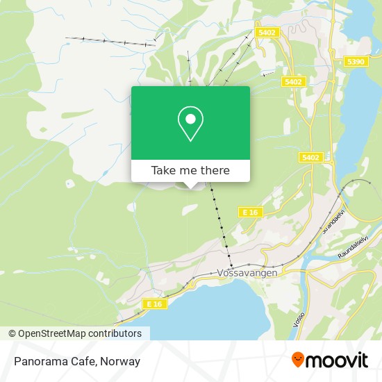 Panorama Cafe map