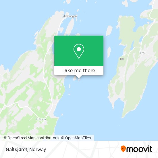 Galtsjøret map