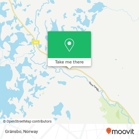 Gränsbo map