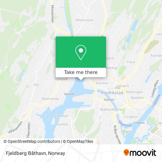 Fjeldberg Båthavn map