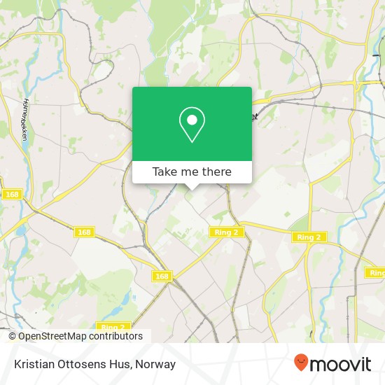 Kristian Ottosens Hus map