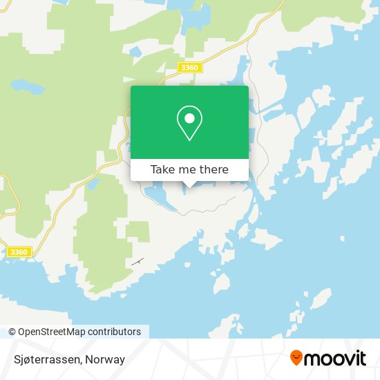 Sjøterrassen map