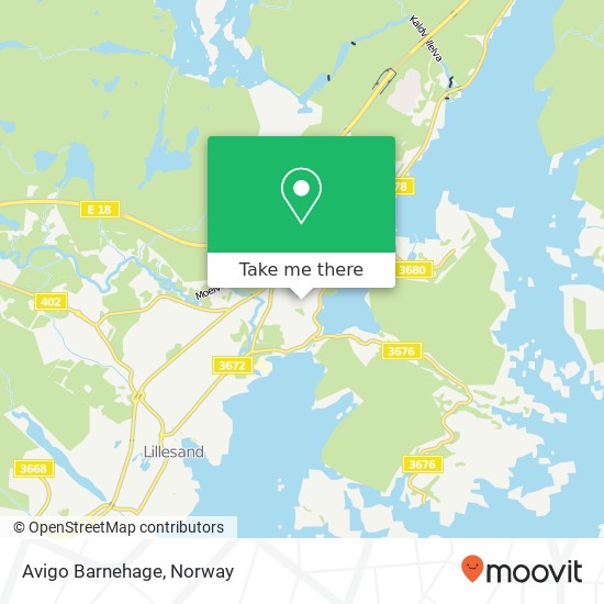 Avigo Barnehage map