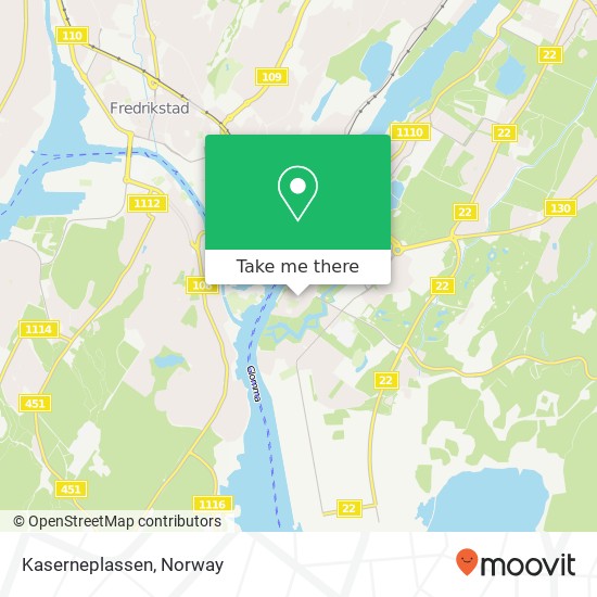 Kaserneplassen map