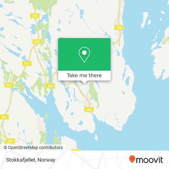 Stokkafjellet map