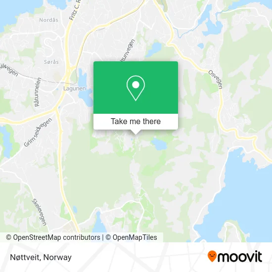 Nøttveit map