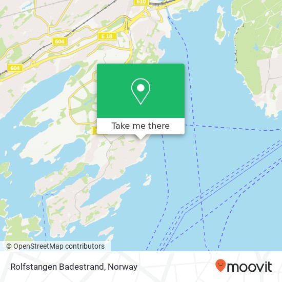 Rolfstangen Badestrand map