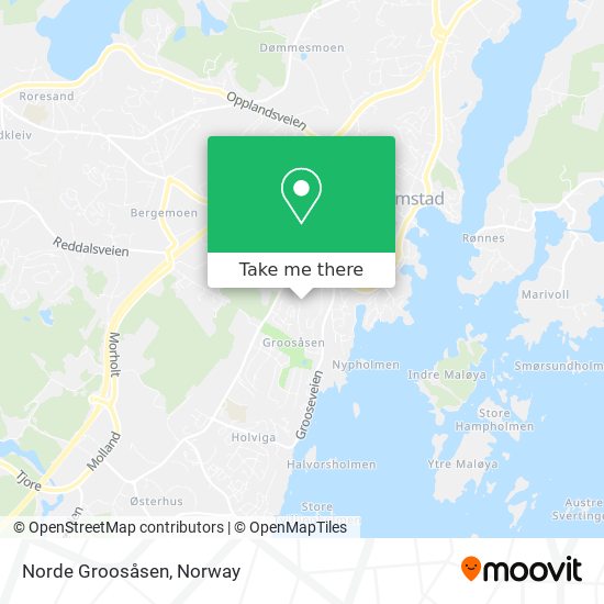 Norde Groosåsen map