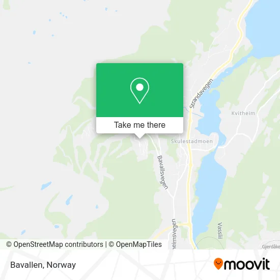 Bavallen map