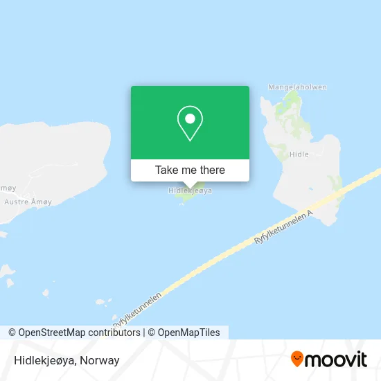Hidlekjeøya map