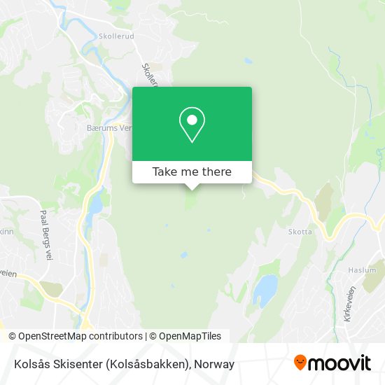 Kolsås Skisenter (Kolsåsbakken) map