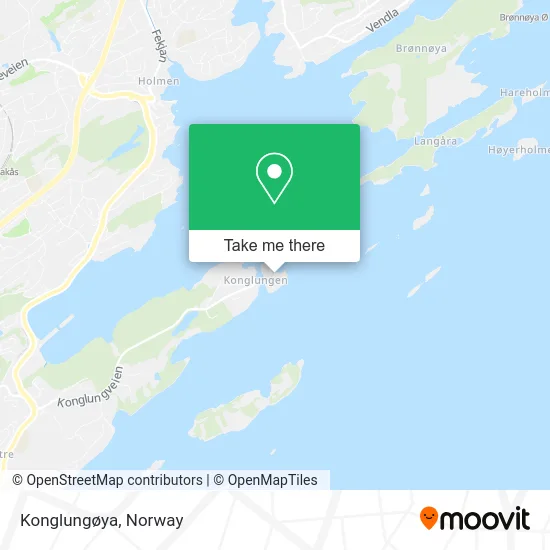 Konglungøya map