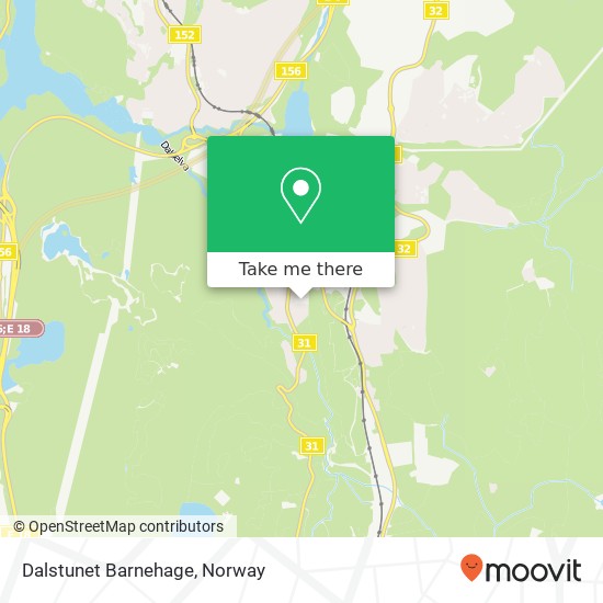Dalstunet Barnehage map