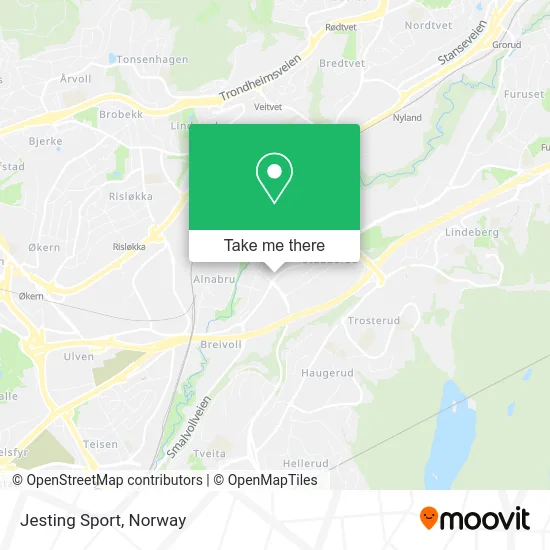 Jesting Sport map