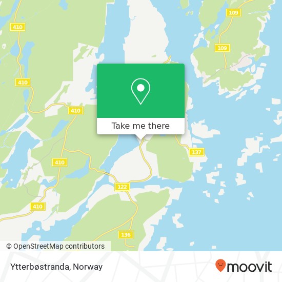 Ytterbøstranda map