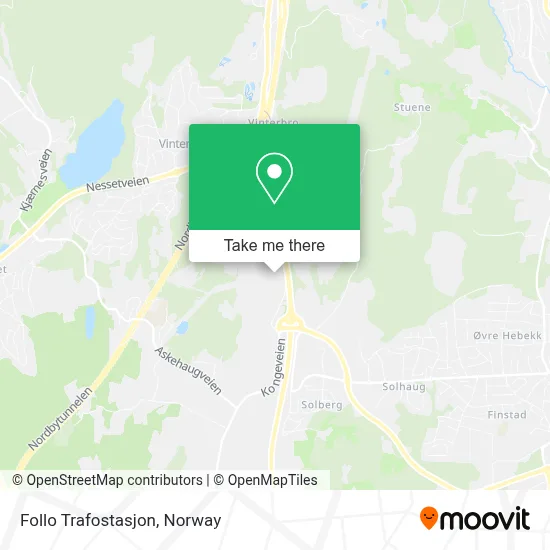 Follo Trafostasjon map