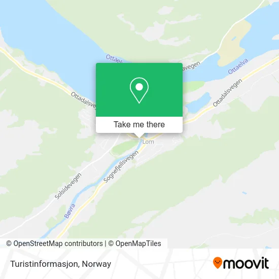 Turistinformasjon map