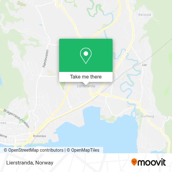 Lierstranda map