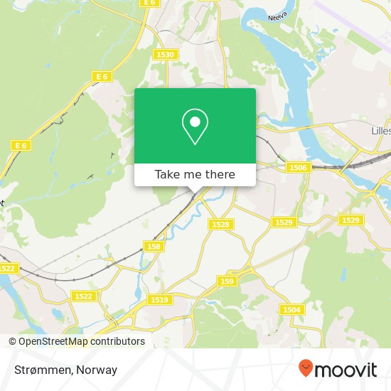 Strømmen map