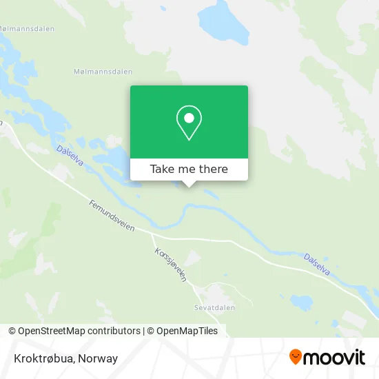 Kroktrøbua map