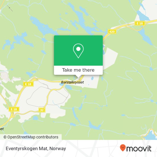 Eventyrskogen Mat map