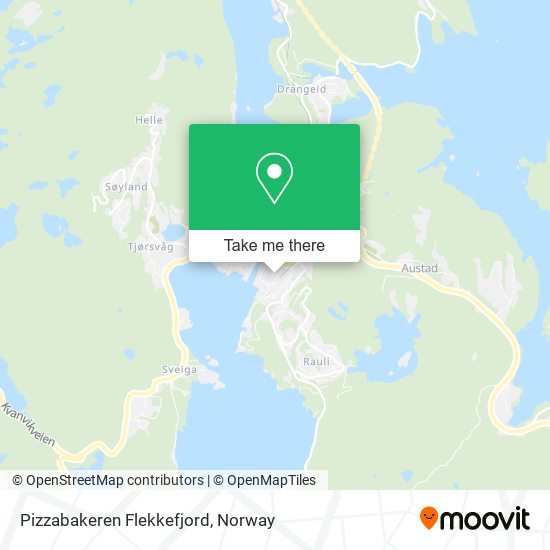 Pizzabakeren Flekkefjord map