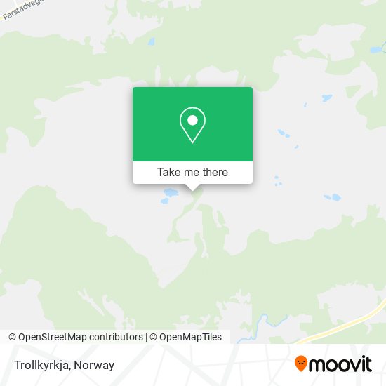 Trollkyrkja map