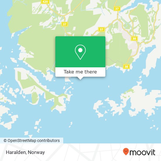 Haralden map