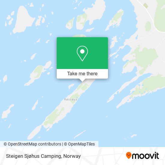 Steigen Sjøhus Camping map