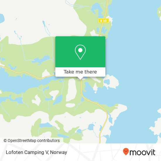 Lofoten Camping V map