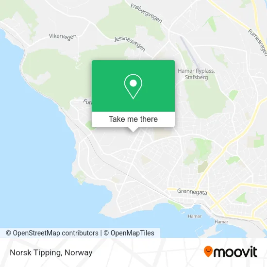 Norsk Tipping map