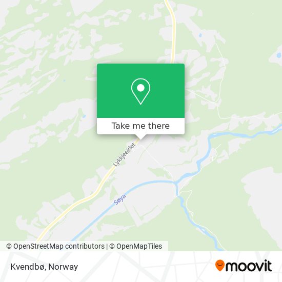 Kvendbø map