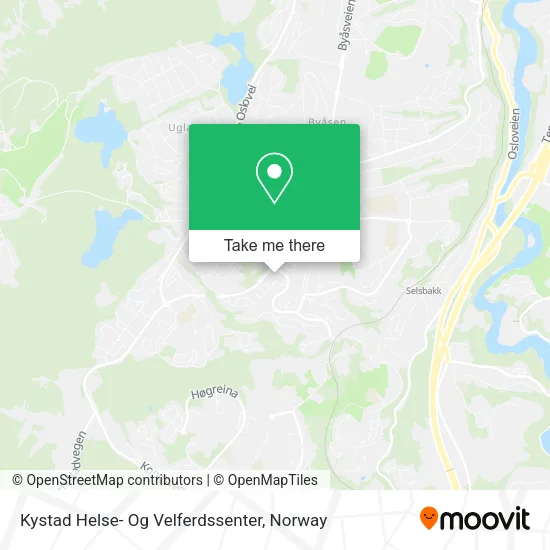 Kystad Helse- Og Velferdssenter map