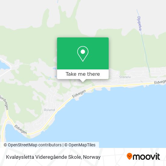 Kvaløysletta Videregående Skole map