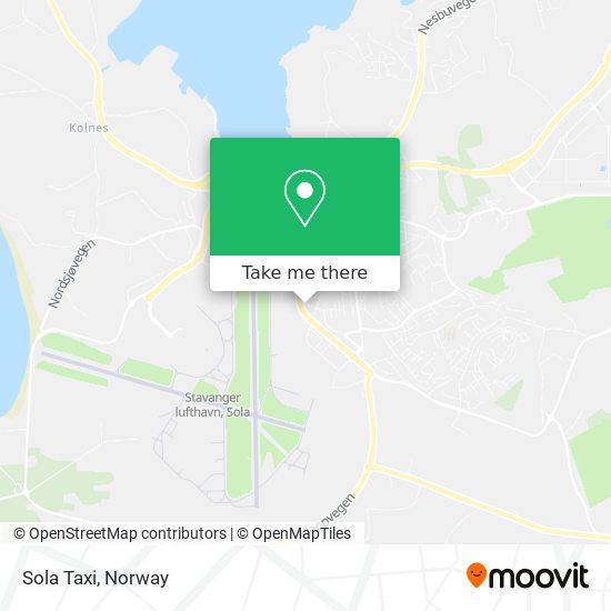 Sola Taxi map