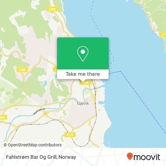 Fahlstrøm Bar Og Grill map