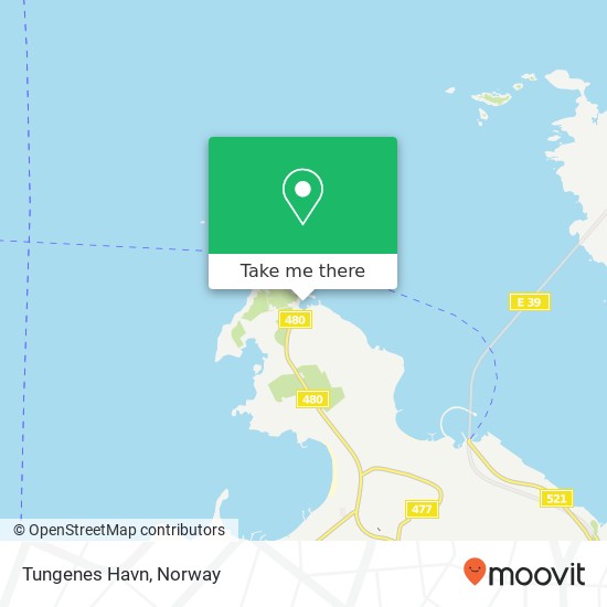 Tungenes Havn map