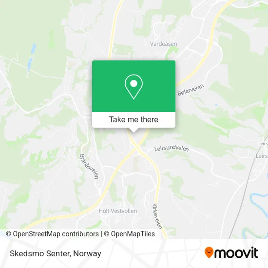 Skedsmo Senter map