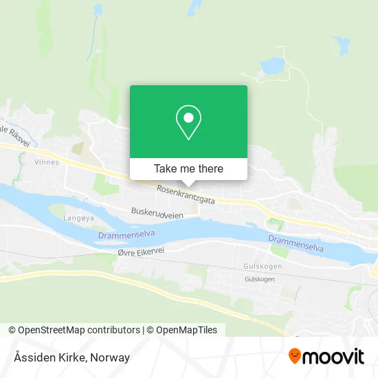 Åssiden Kirke map
