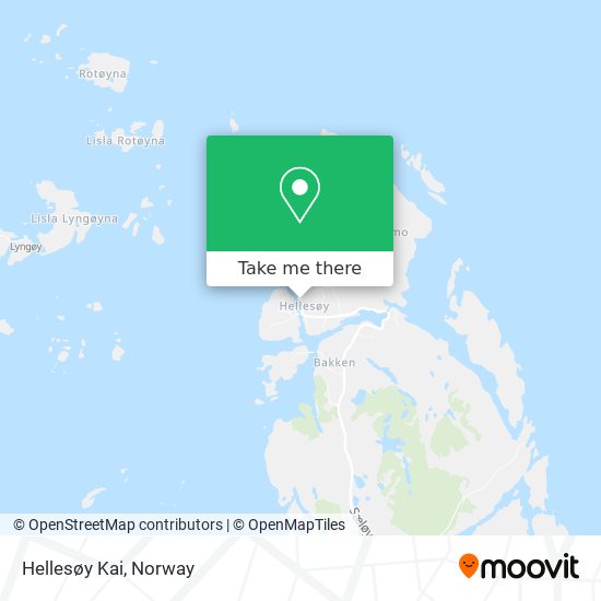 Hellesøy Kai map
