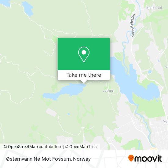 Østernvann Nø Mot Fossum map