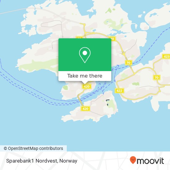 Sparebank1 Nordvest map