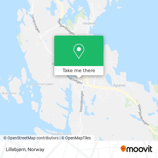 Lillebjørn map