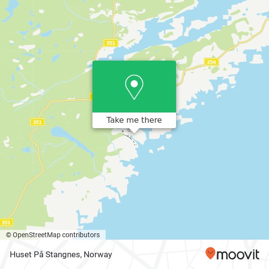 Huset På Stangnes map